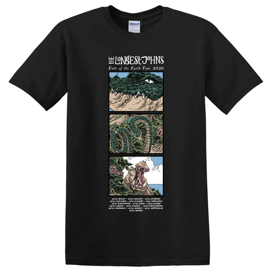 Ends of the Earth UK Tour Black T-Shirt