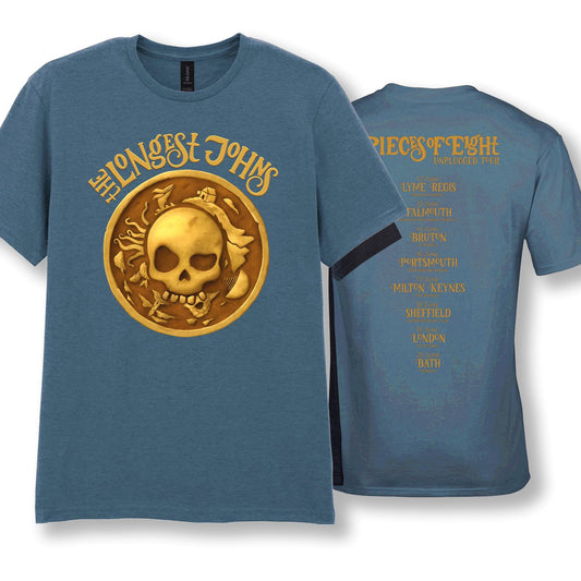 Pieces of Eight Blue Tour T-Shirt