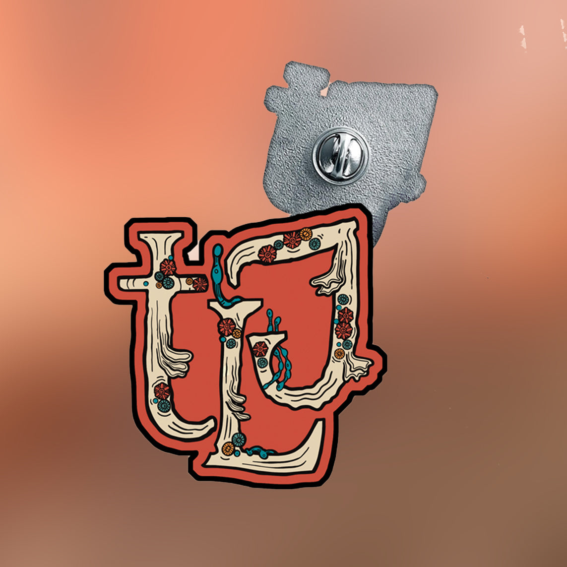 TLJ Logo & Instrument Enamel Pins - Logo