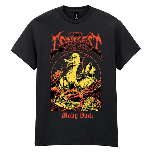 Moby Duck Black T-Shirt