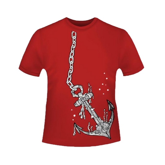Anchor Red T-Shirt (Unisex)