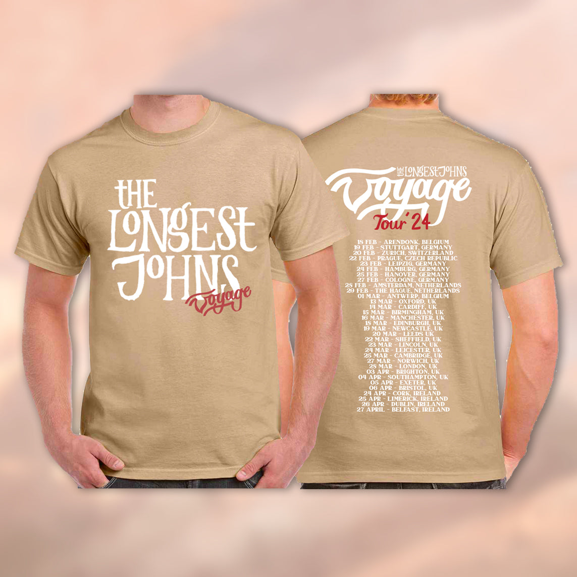 The Longest Johns Sand Tour T-Shirt