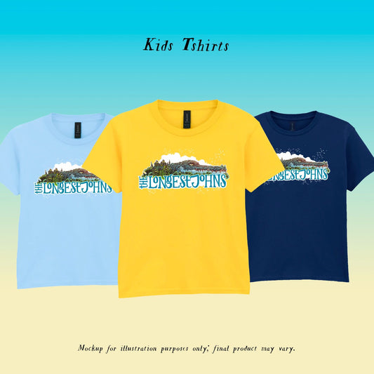 Crocodile Kids T-Shirt (Light Blue)